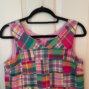 Talbots Plaid dress size 8
